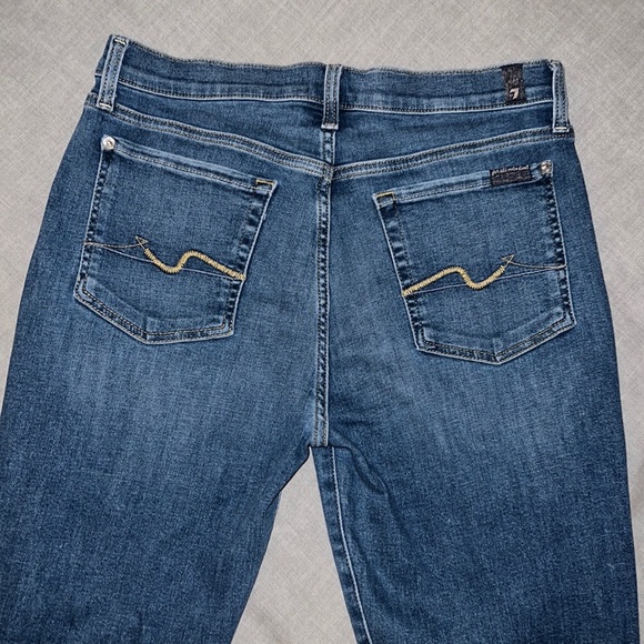 7 for all mankind Josefina Darkwash denim - Picture 4 of 7